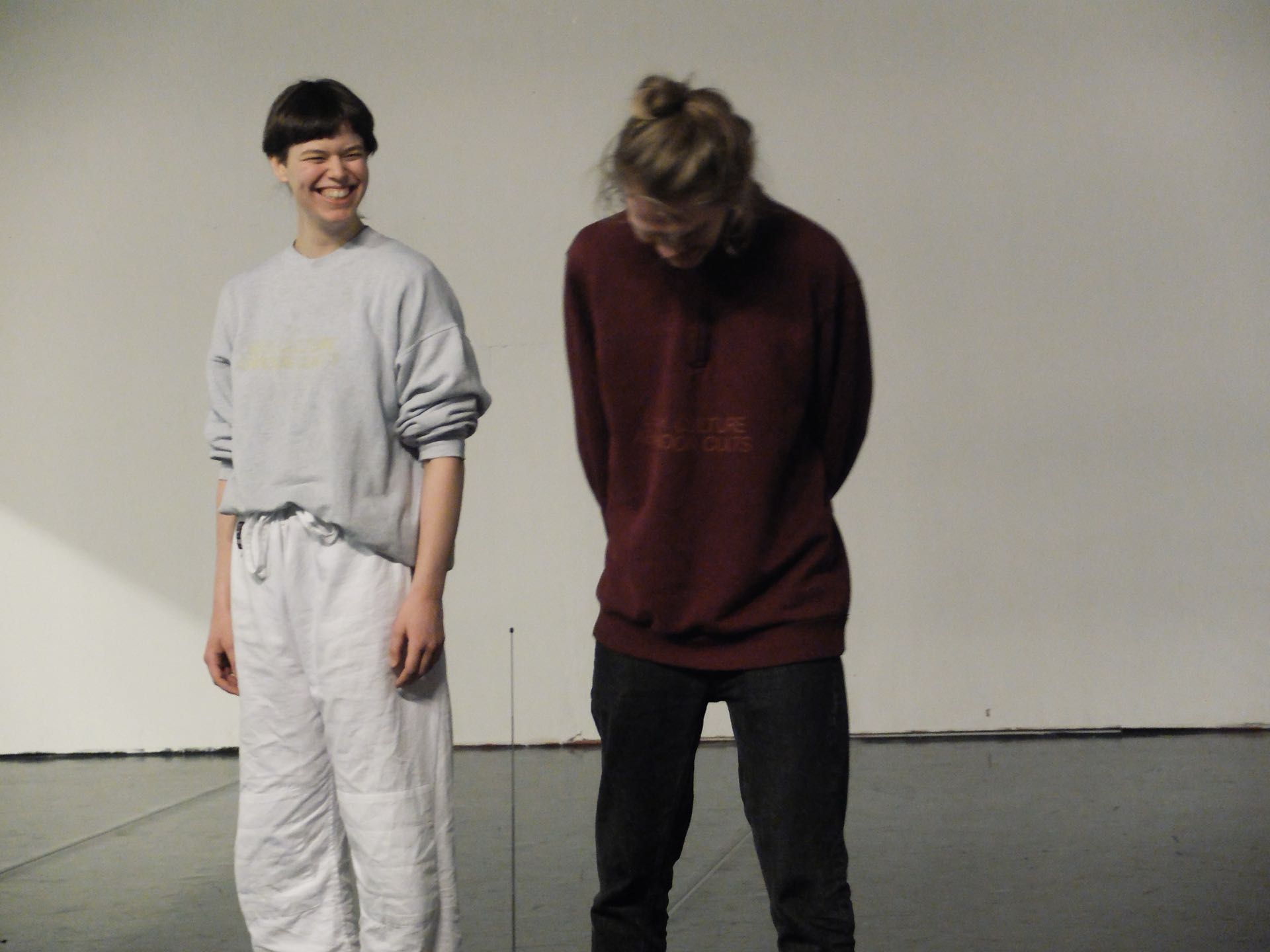 Leonie working  in Vienna.